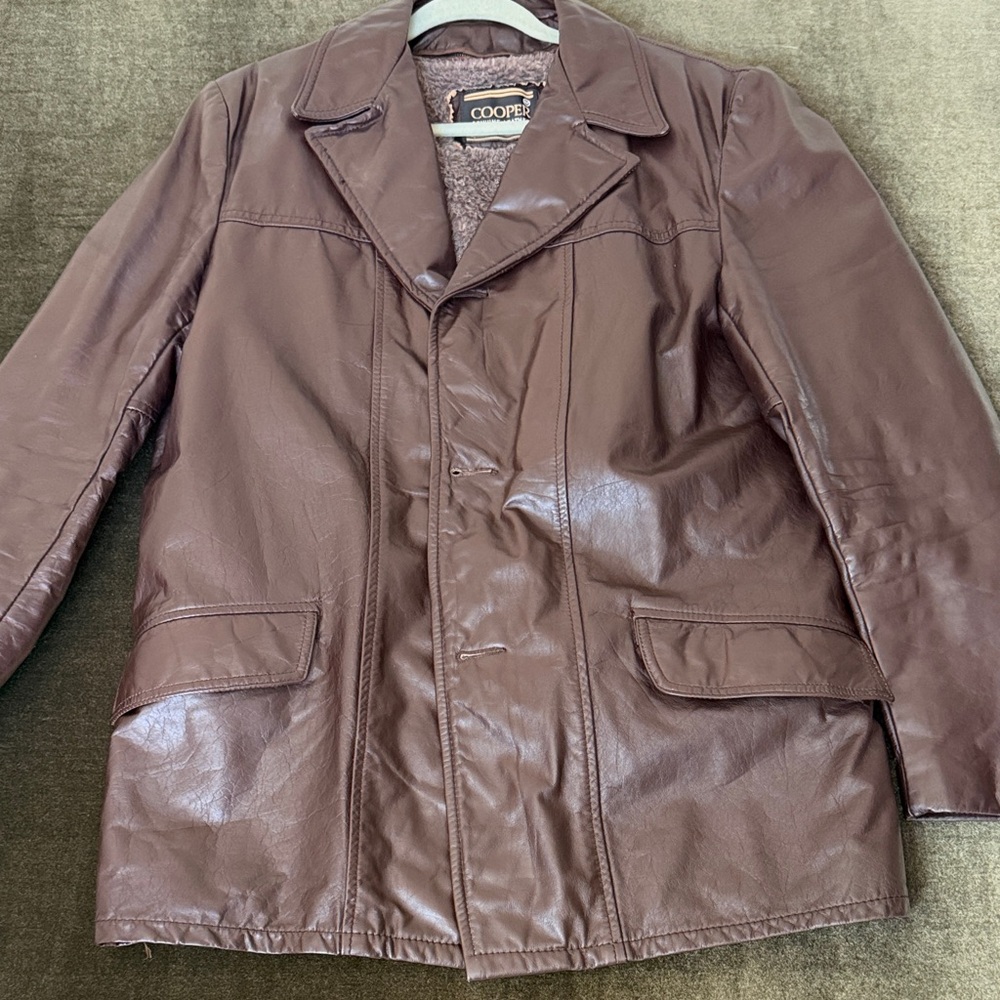 VNTG 70/80’s Leather jacket
